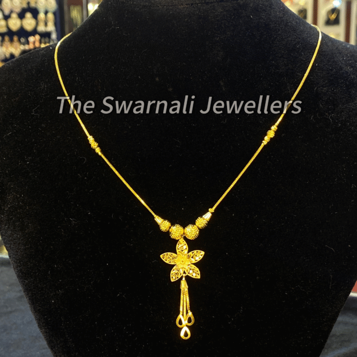 Sj03M গোল্ড পলিশের টপ  ও পেন্ডেন্ট কম্বো - Image 3